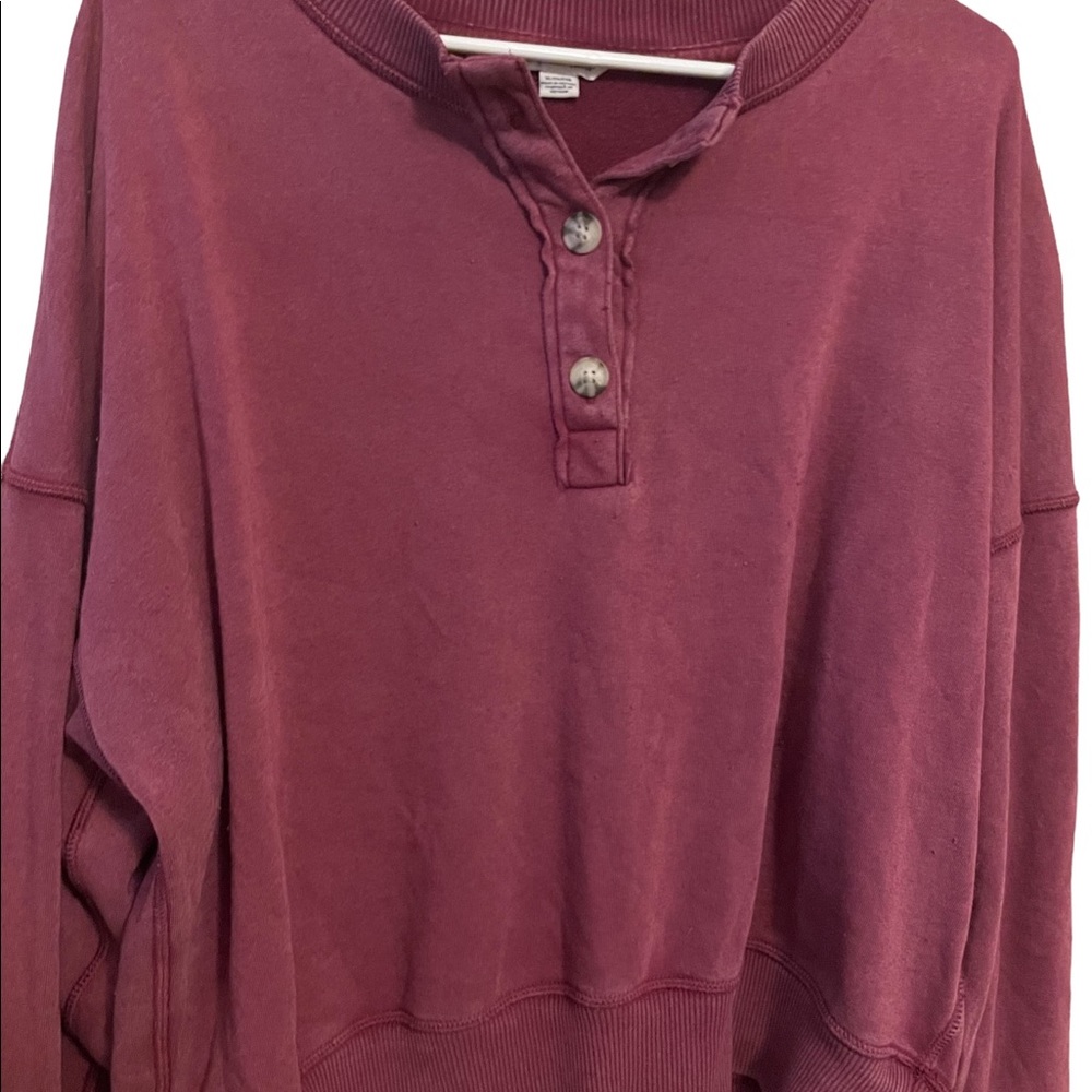 american eagle cropped sweatshirt
